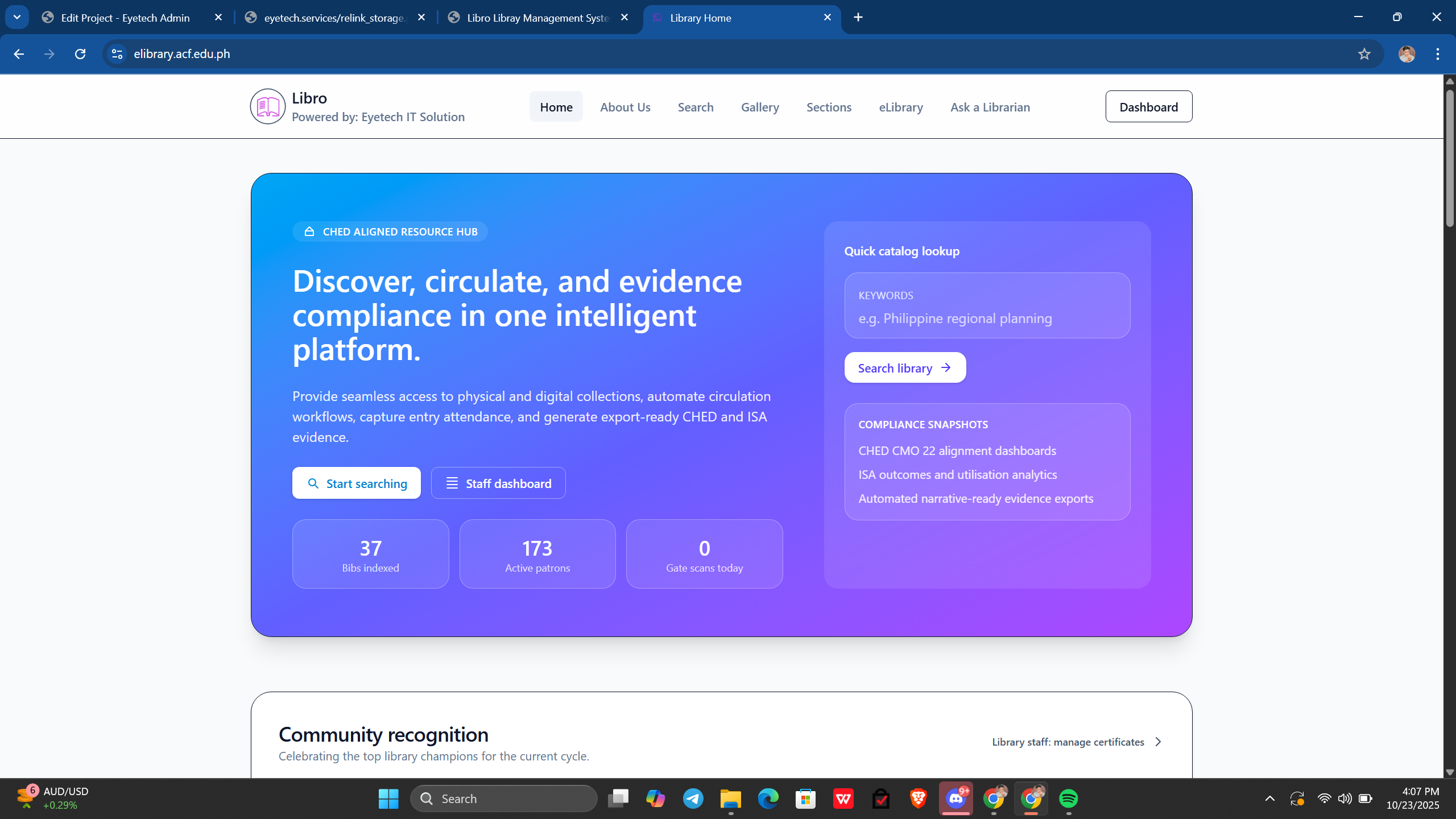 Libro Libray Management System