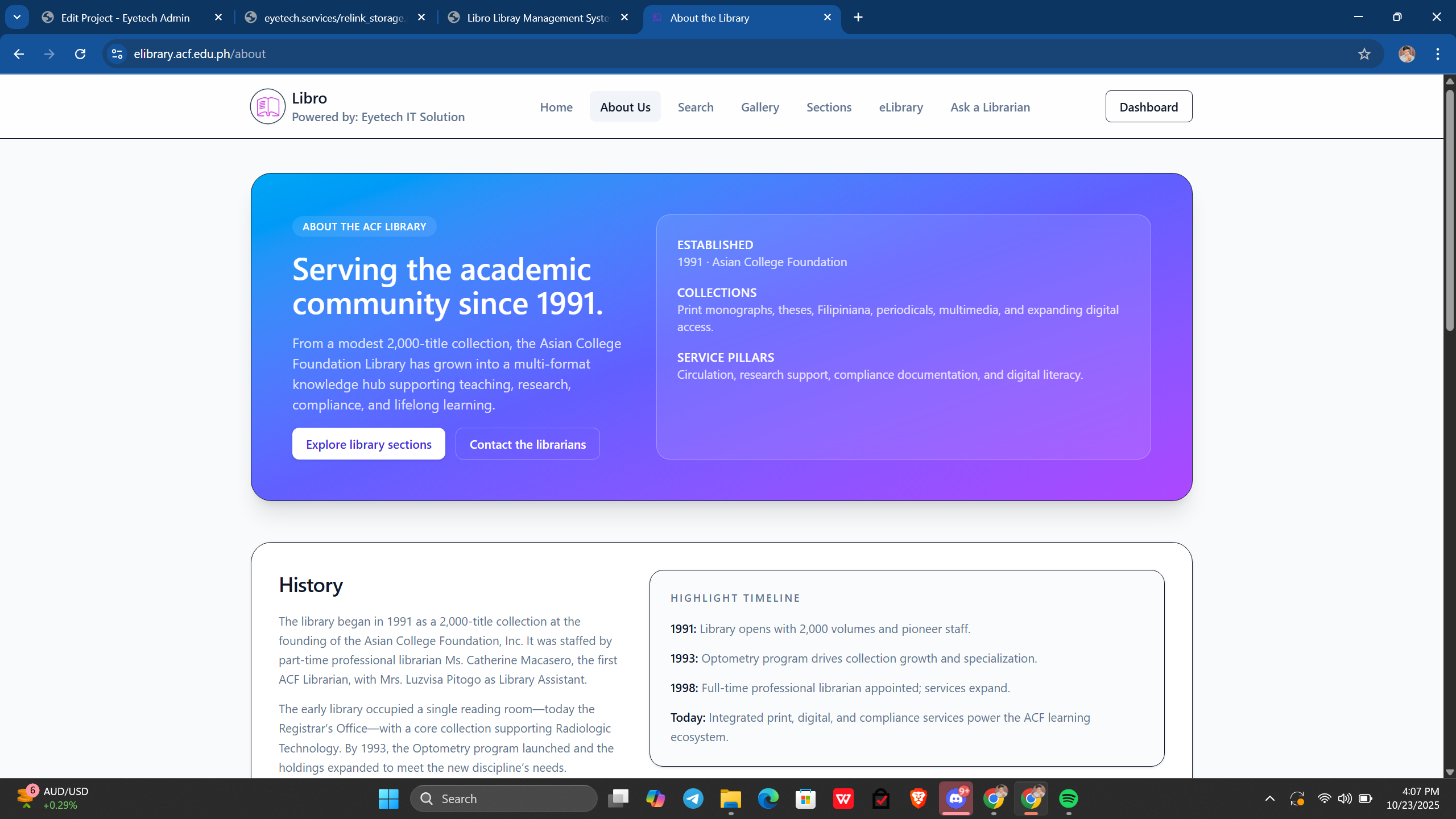 Libro Libray Management System