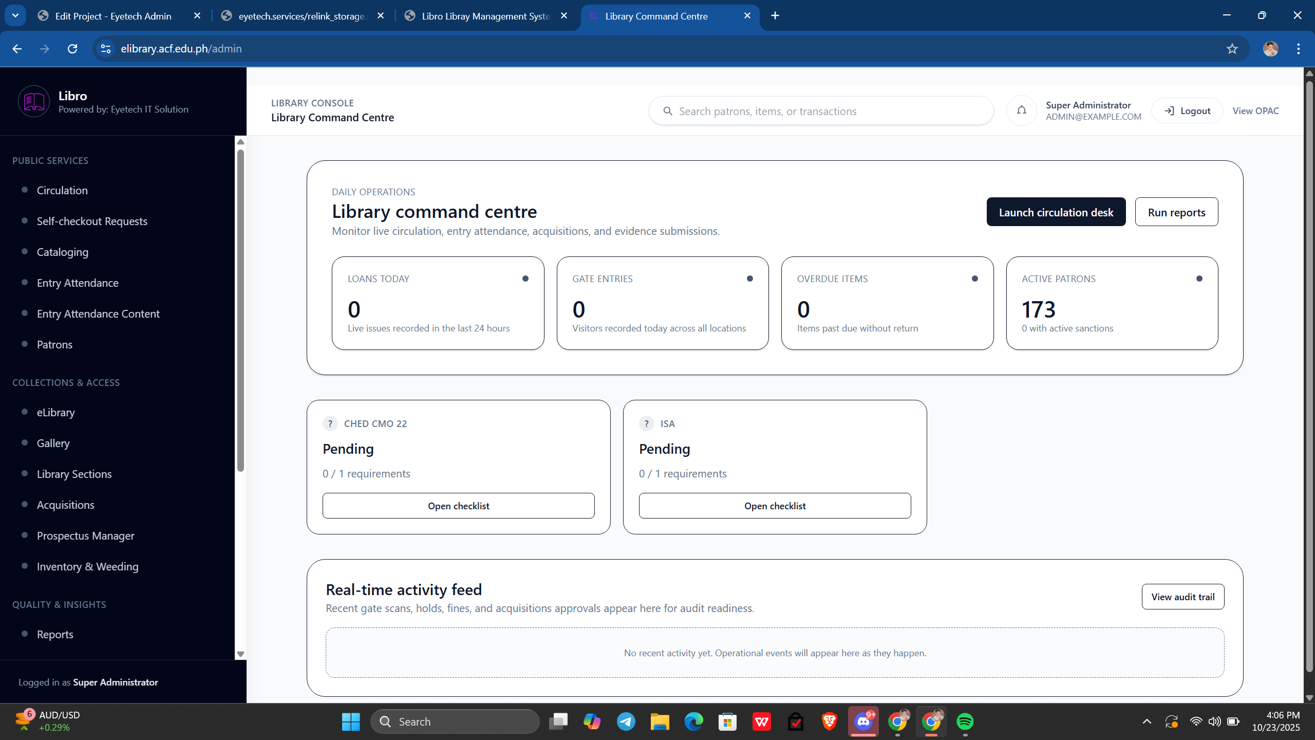 Libro Libray Management System