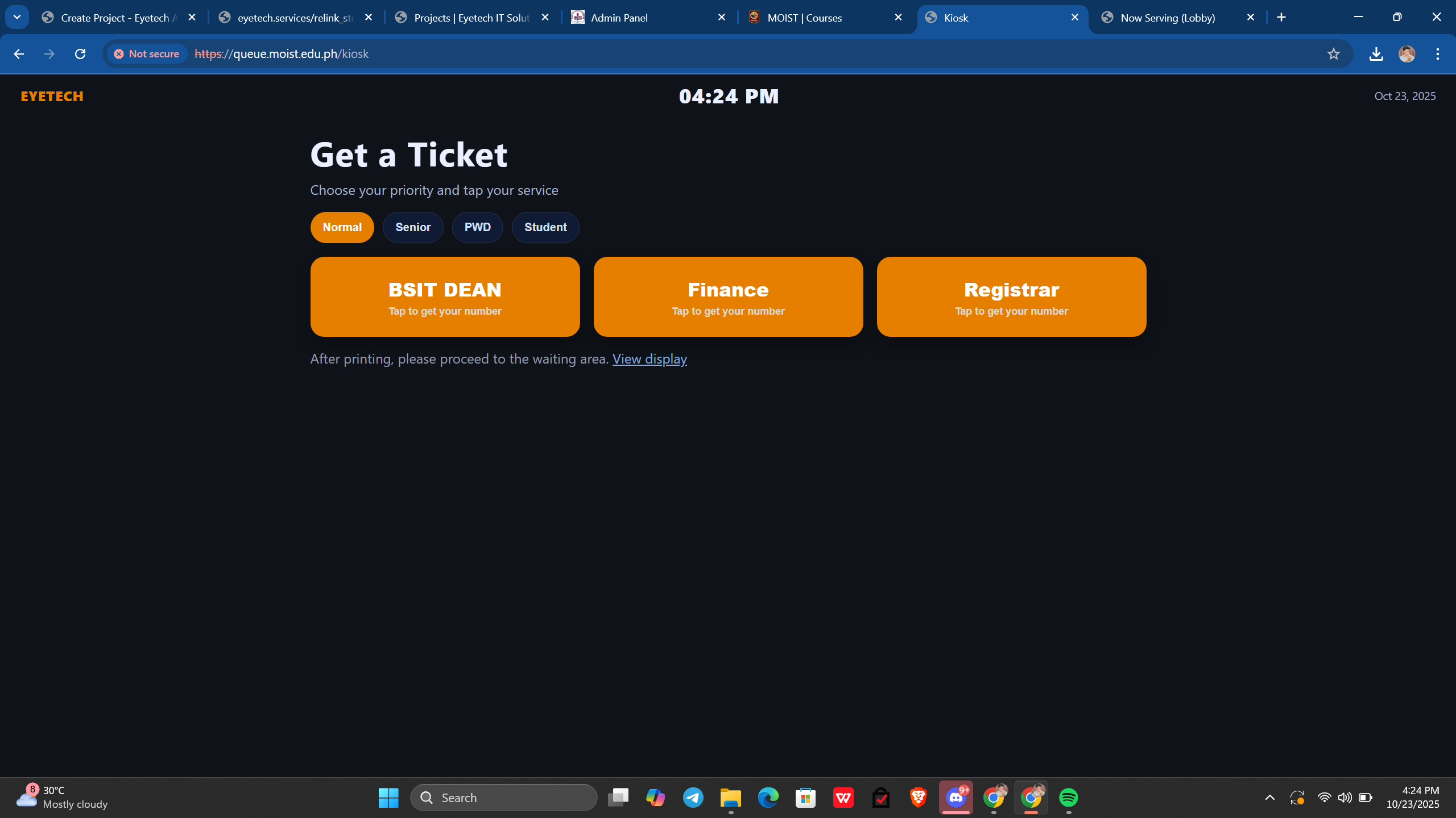 Queue System