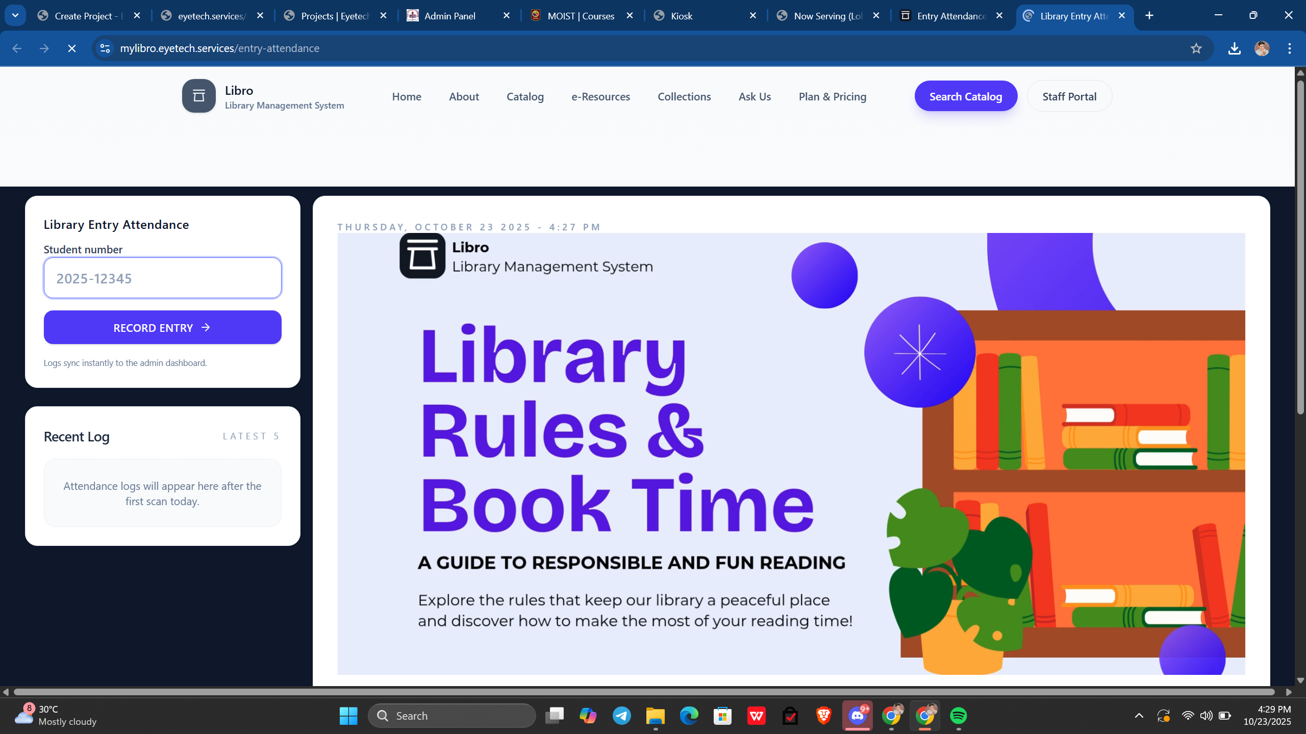 SaaS Libro Library Management System