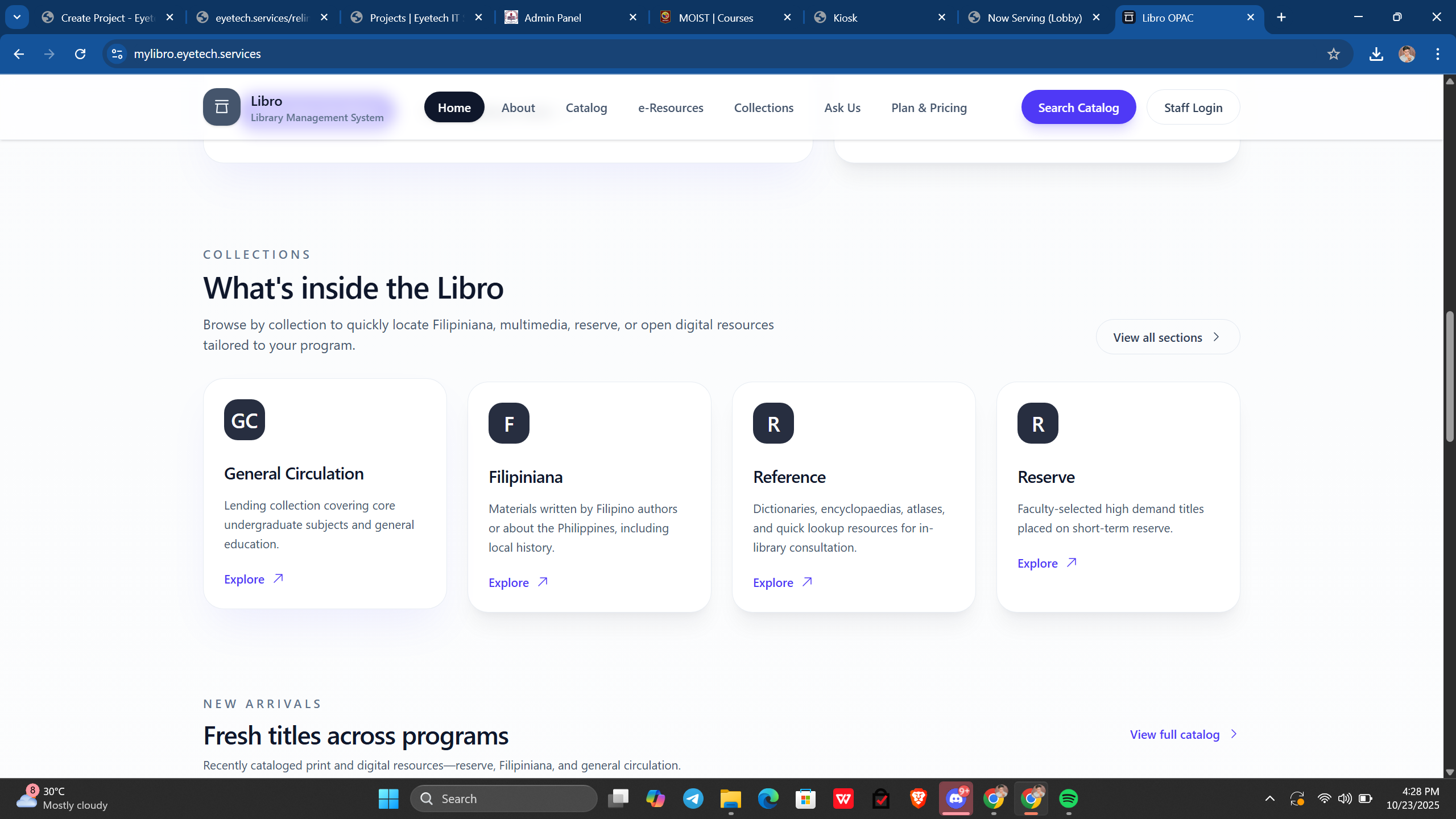 SaaS Libro Library Management System